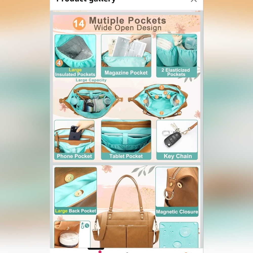 Diaper Bag Backpack - image 10